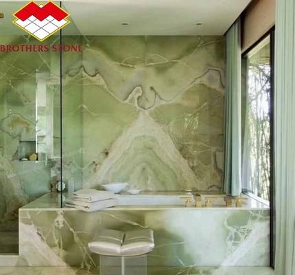 Exquisita safira verde ónix mármore jade pedra laje para sala de estar sala de jantar quarto