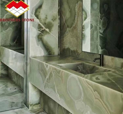 Exquisita safira verde ónix mármore jade pedra laje para sala de estar sala de jantar quarto