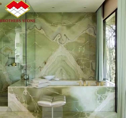 Exquisita safira verde ónix mármore jade pedra laje para sala de estar sala de jantar quarto