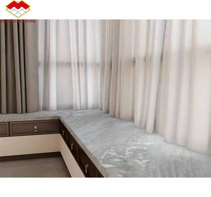 Pavimentos de pedra natural moderna, mármore, telhas de parede em acabamento afinado para a atualização do hotel em 2024