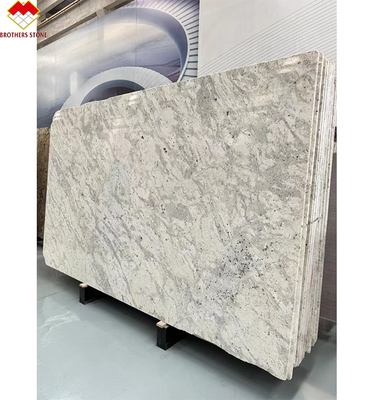 Grânito branco do Alasca polido Kitchen Countertop Island Wall Flooring Tile 60*60cm