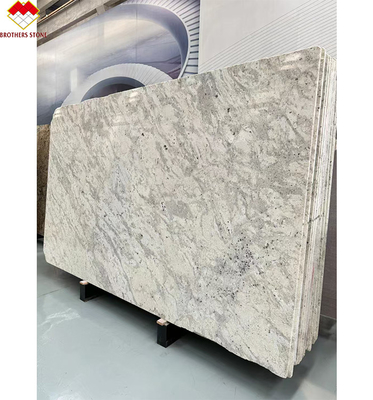 Grânito branco do Alasca polido Kitchen Countertop Island Wall Flooring Tile 60*60cm