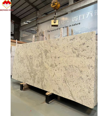 Grânito branco do Alasca polido Kitchen Countertop Island Wall Flooring Tile 60*60cm