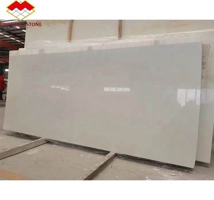 Custom Modern White Onyx Marble Slab para Escadaria Mesa de Jantar Chaminé Forno Pedra