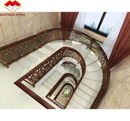 Custom Modern White Onyx Marble Slab para Escadaria Mesa de Jantar Chaminé Forno Pedra