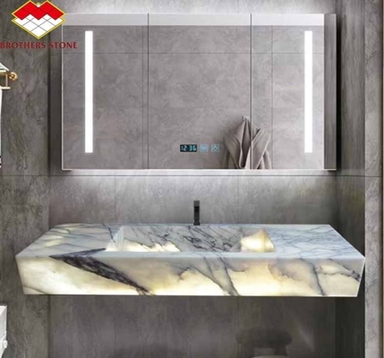 Lava-louças de pedra natural Calcatta Viola Lava-louças de mármore para banheiro de luxo
