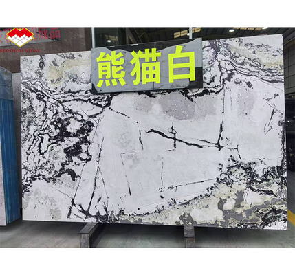 Hotéis e Design de Casa Largo Slab Panda Branco Granito Preto Veias Cozinhas