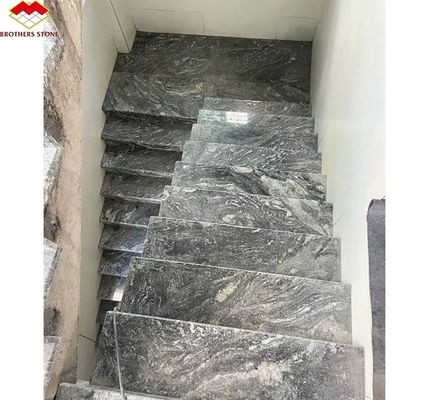 Planilha de granito cinza escuro de fantasia natural para escadas e pisos