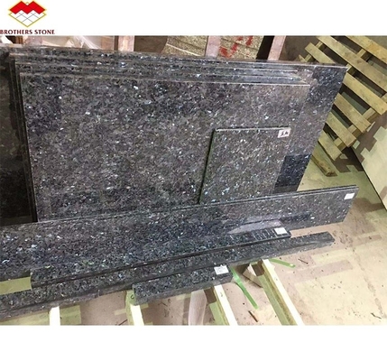 Modern Blue Granite Stone Slabs Preços para Natural Blue Pearl Reforma do balcão