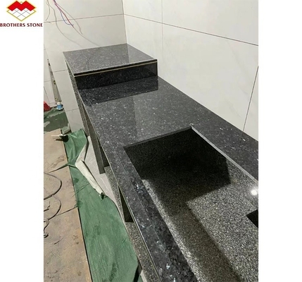 Modern Blue Granite Stone Slabs Preços para Natural Blue Pearl Reforma do balcão