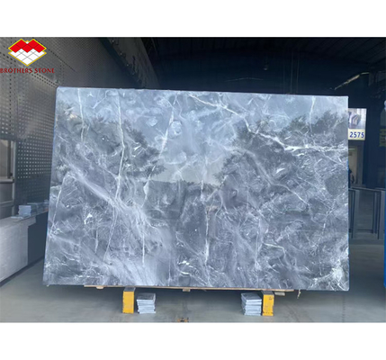 Modern Polished Pradas Grey Marble Countertops para Villa Hotel Design Gráfico
