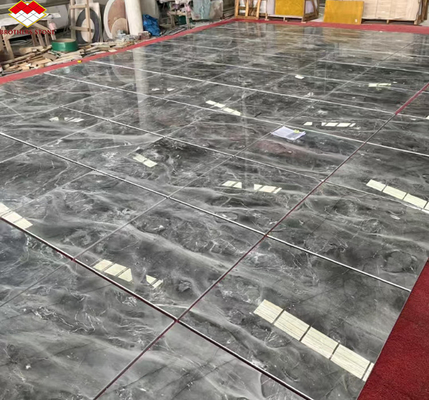 Modern Polished Pradas Grey Marble Countertops para Villa Hotel Design Gráfico