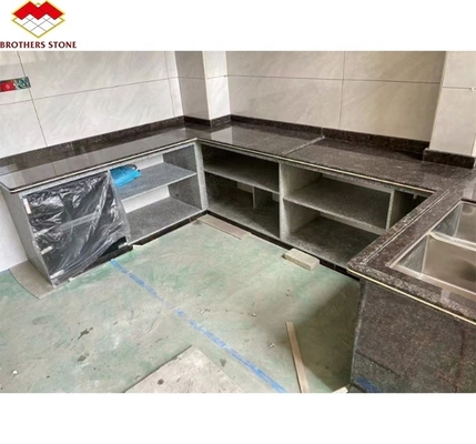 Park Modern British Brown Granite Stone Polished Surface para Design de Cozinha