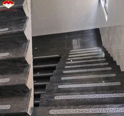 Telhas de granito azul Vizag polidas em estilo moderno para balcão e piso de cozinha