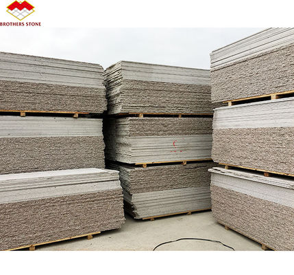 2700kg/m3 Densidade de granito G636 lajes estilo de design moderno para villa gráfico rosa Porrno