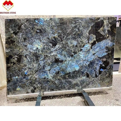 Big Slab Luxury Emerald Blue Onyx Marble do Brasil para mesa transparente