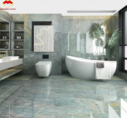 Amazon Blue Luxury Stone com superfície polida Modern Home Countertops and Wall Decor