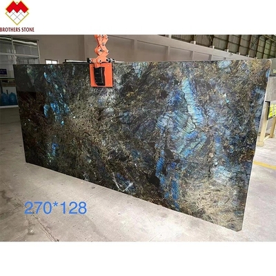 15-18mm Espessura Azul Bahia Mármore Transparente Cristal Azul Ónix Marmore em bom estado