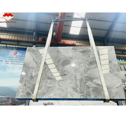 Yinsha Itália cinza de mármore de pedra grande laje para pisos de hotel e escadas interiores