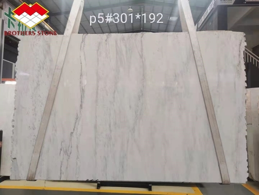Tamanho personalizado Interior de design europeu Marmo branco esculpido Trepadeiras e elevadores