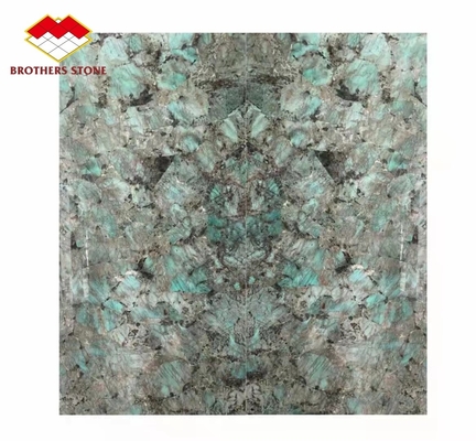 Piso de azulejos e mármore Amazônico Brasileiro Quartzite Verde Chapa de pedra para Villa Island