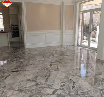 Hotel Marmore Tipo Calcite Calacatta Chapa cinza para Brasil Moderno Luxo Decoração Interior