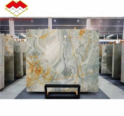 Moderna iluminação verde ónix pedra laje 30mm espessura para sala de estar gráfica Jade parede