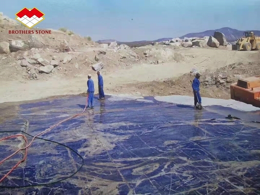 Sonho polido safira azul ônix quartzita lajes pedra luxuosa retroiluminado translúcido