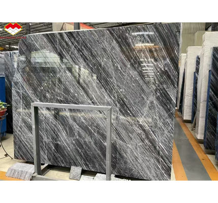 Design de interiores de hotel Calcite Marble Step Pavimento e escadas com luz em Florença Cinza