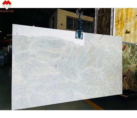 Moderno Villa Design Polido Branco Ónix Marmoreis para sala de estar parede e piso