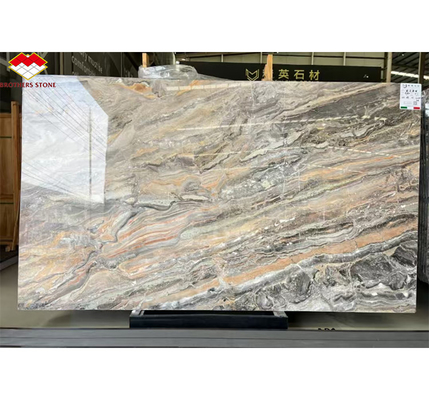 Pedra de calcita marrom de Veneza Ideal para mesa redonda e móveis domésticos
