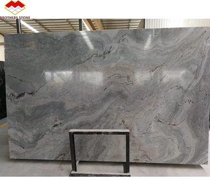 Placas de pedra natural de granito azul cortadas à medida para painel de parede da casa e mesa de jantar