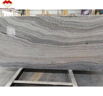 Placas de pedra natural de granito azul cortadas à medida para painel de parede da casa e mesa de jantar