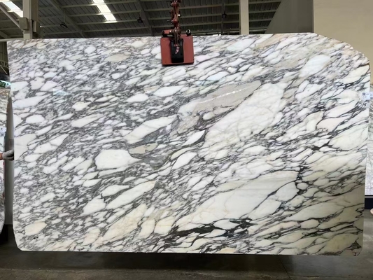 Villa Design Moderno Esculpido Italiano Arabescato Corchia Chaminé de Mármore Branco Personalizado