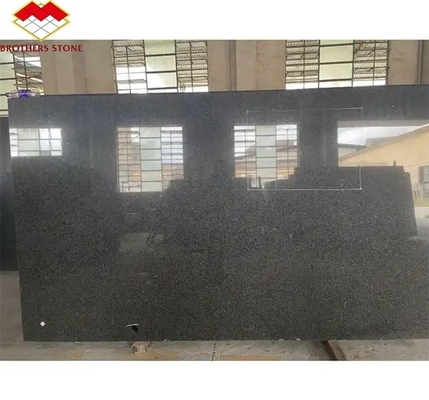 Cozinha de hotel balcão e escadas cortadas à medida Indian Black Star Galaxy Granite Slabs