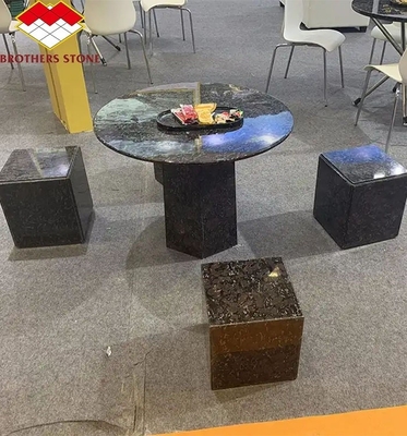 Pedra natural base de mesa de granito chinês para mesa redonda polida moderna cortada à medida