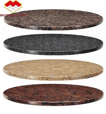 Pedra natural base de mesa de granito chinês para mesa redonda polida moderna cortada à medida