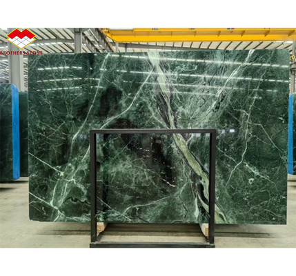Calcite de mármore verde escuro para o design moderno casa de banho lavatório e mesa de jantar