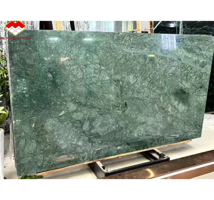 Calcite de mármore verde escuro para o design moderno casa de banho lavatório e mesa de jantar