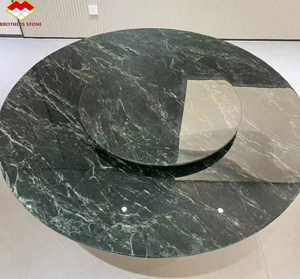 Calcite de mármore verde escuro para o design moderno casa de banho lavatório e mesa de jantar