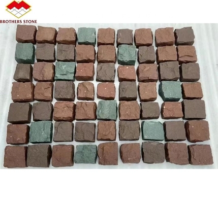 Pedras naturais de pavimentação de granito chinês cortado ao tamanho para modernos parques ao ar livre em Yunfu