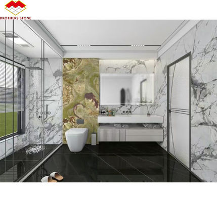 Estilo de Design Moderno Pedra de Luxo Rio Nevoeiro Chapas de Mármore para Design de Interiores
