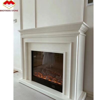 Chaminés de carvão Moderno estilo italiano Mármore Sofitel Chaminé Mantel para decoração interior