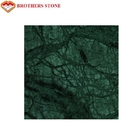 Telha indiana da pedra do mármore do verde esmeralda, lajes verdes do granito para o hotel