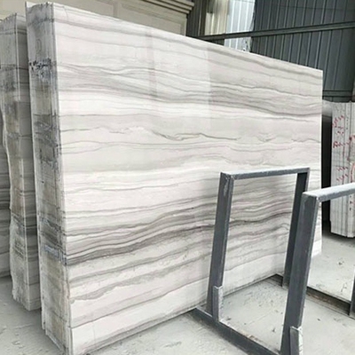 Mármore de madeira cinzento luxuoso da grão do preço baixo de 2018 vendas por atacado