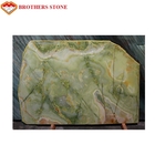 Espessura verde da laje 15-18mm da pedra do mármore de ônix para a decoração home
