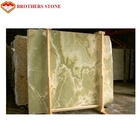 O mármore de pedra natural lustrou a tabela verde do mármore de ônix