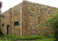 Painel de pedra cultivado artificial interior exterior com a superfície da separação terminada