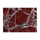 O mármore vermelho roxo barato por atacado de China Rosso Lepanto com branco veia o preço natural de pedra da bancada de Turquia das telhas da laje