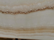 Painel retroiluminado branco de madeira de 16mm Jade Onyx Slab For Wall